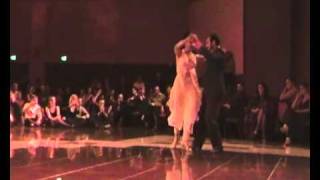 Nora Witanowsky y Juan Carlos Martinez al TangoFusion  2010/2011     2
