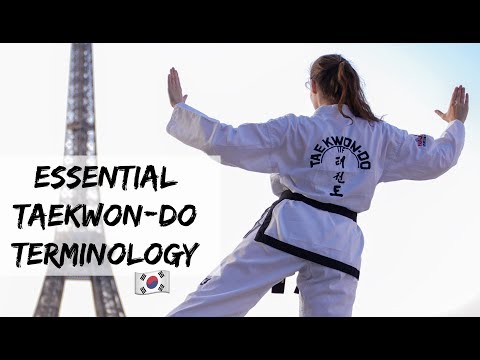 Essential Taekwon-do Terminology🥋in Korean🇰🇷part 1