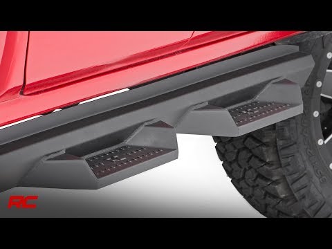 Installing Jeep Wrangler JK DS2 Drop Steps by Rough Country