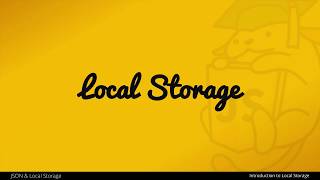 An Introduction to Local Storage with JavaScript