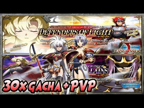 30x GACHA "LANA, LIANA" + PVP ARENA w/ LUNA & CHERIE - Langrisser Mobile