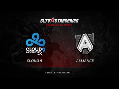 Cloud 9 vs Alliance, SLTV StarSeries X Finals, Day 2, Game 3