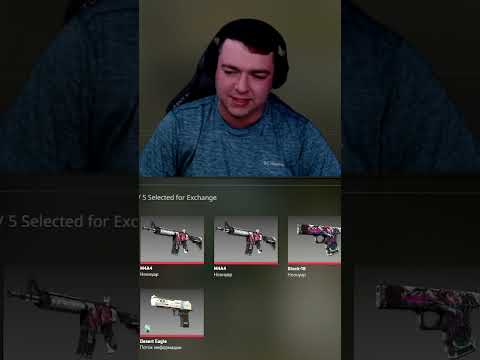 После обновы CS2 решил по приколу Скрафтить себе 'бабочку'!!! #кейсы #csgo #кейсбатл #контракты