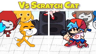 Cover art for fnf vs scratch cat