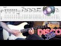 10 Great Disco Funk Riffs Chic Donna Summer TAB Tutorial Lesson Cover