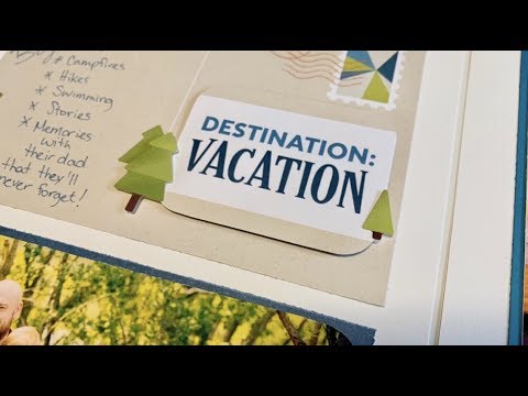 How to Alter Your Title From a Cut Apart Paper Design by Creative Memories