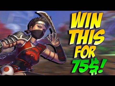 STREAM CHALLENGED ME TO WIN THIS GAME AND I'LL GET 75$ - Masters Ranked Duel - SMITE