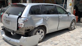 Toyota Axio Fielder Badly Damaged | Rear-End Accident Repair