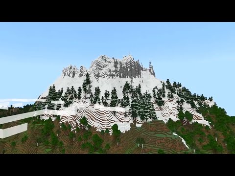 Insane Minecraft 1.17 Beta Cliff Biome Showcase! #Shorts