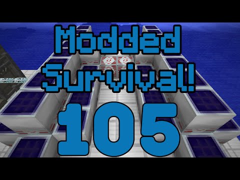 Minecraft- Modded LP [Ep 105] More Solar Panels...