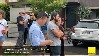 Auction Highlights - 23 Wahroongaa Road, Murrumbeena