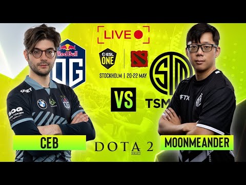 LIVE ENGLISH OG VS TSM GAME 1 ! GRANDFINALS STOCKHOLM MAJOR 2022 ESL ONE DOTA 2 LIVE