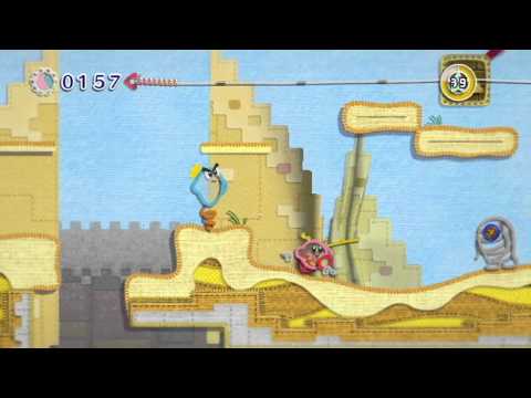 Kirby's Epic Yarn (Wii) TGS 2010 Trailer