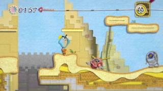 Kirby's Epic Yarn (Wii) TGS 2010 Trailer