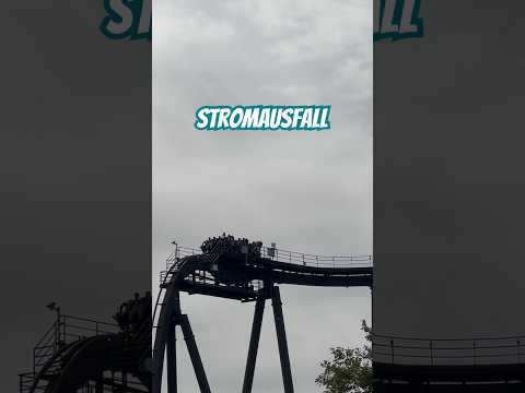 Stromausfall im Heidepark. 20 Minuten gefangen. #Shorts