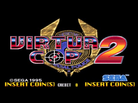 Virtua Cop 2 Arcade Playthrough