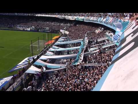 "DE PENDEJO TE SIGO - RACING CLUB" Barra: La Guardia Imperial &bull; Club: Racing Club