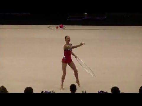 RG Senior.Ganna Rizatdinova.hoop.UKR * Miss Valentine 2016