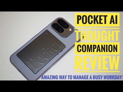 Pocket AI Thought Companion Review- This Thing is Amazing!