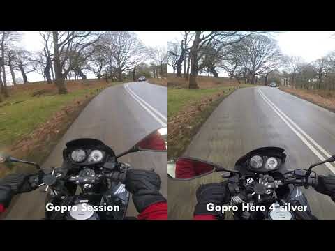 Gopro Hero 4 silver VS Session comparison