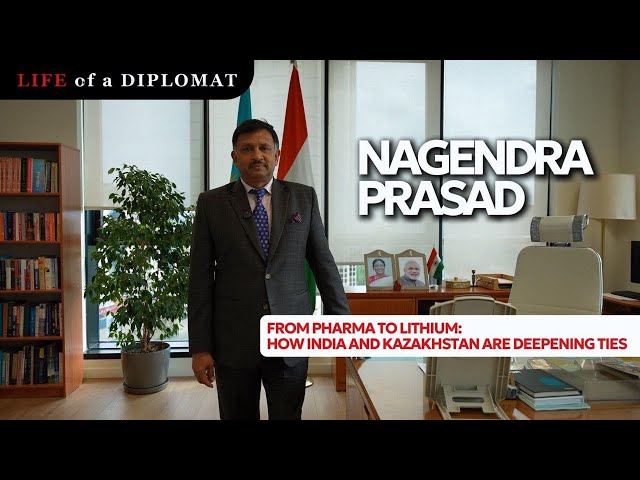 From pharma to lithium: How India and Kazakhstan are deepening ties