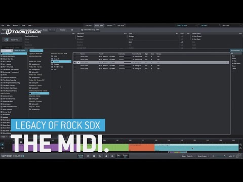 Legacy of Rock SDX – The MIDI