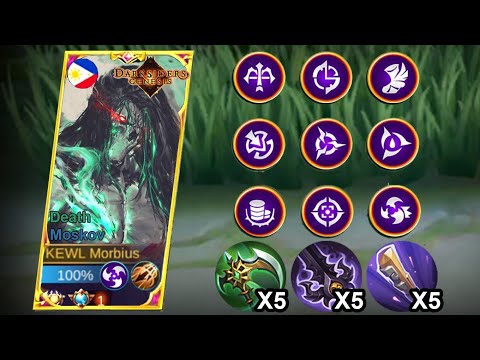 MOONTON WILL NERF MOSKOV AGAIN IF THEY SEE THIS OVERPOWERED MOSKOV! USE THIS BUILD AND EMBLEM NOW!