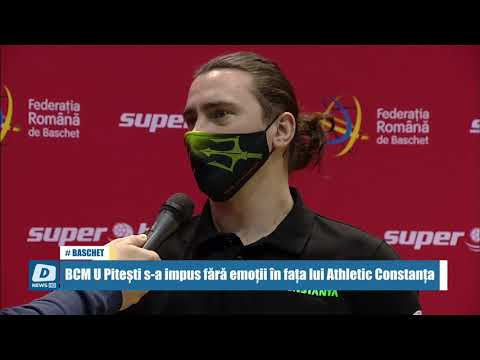 BCM U Pitești s-a impus fără emoții în fața lui Athletic Constanța