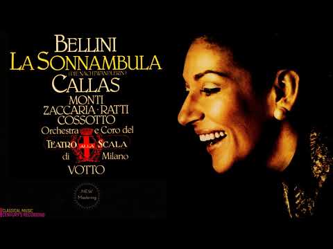 Bellini - La Sonnambula Opera - Ah! non credea mirarti (Maria Callas - ref.recording: Antonio Votto)