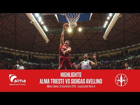 Highlights Alma Pallacanestro Trieste vs Sidigas Avellino