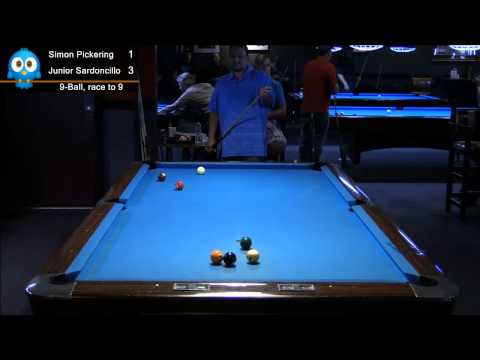 9-Ball Simon Pickering vs. Junior Sardoncillo