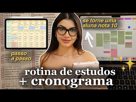 como criar uma ROTINA DE ESTUDOS QUE REALMENTE FUNCIONA? 📑