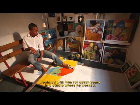 Marcos Santos - Painting with feet