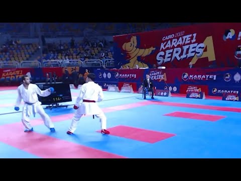 Cheng-Chung Shih (TPE) Vs Moamen Mohamed (EGY) - Male -67kg Bronze Match Karate1 Cairo Series A 2022