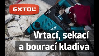 kladivo vrtací, SDS plus, 5J - AKCE