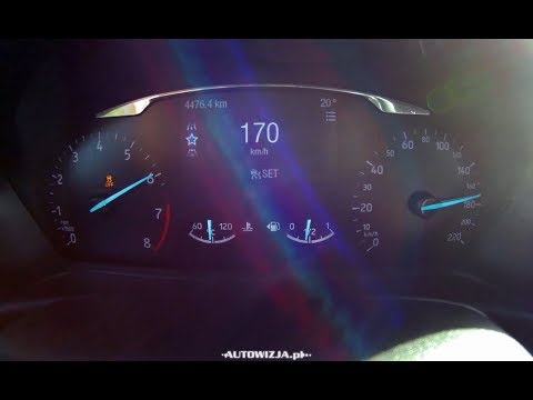2017 Ford Fiesta 1.0 Ecoboost 140 hp acceleration 0-100, 0-170