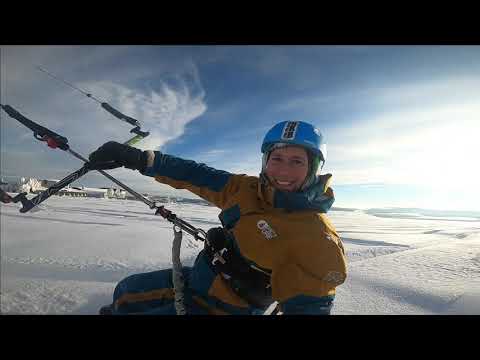 Snowkite Wasserkuppe | Kitejunkie.com | Rhön-Kite-Boarding | Flysurfer