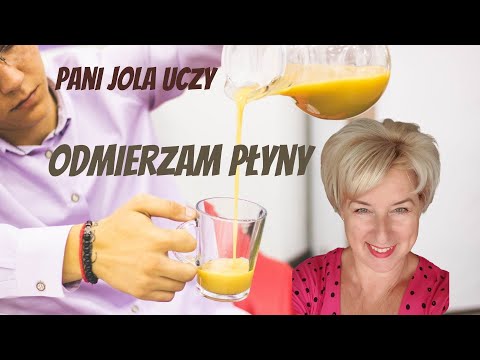Odmierzam Płyny - Litr, Pół Litra, Ćwierć Litra. Jednostki Objętości - Ćwiczenia i Zadania Tekstowe.