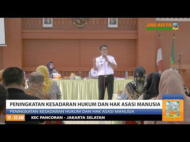 Peningkatan Kesadaran Hukum dan Hak Asasi Manusia
