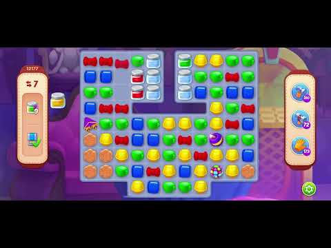 Homescapes Level 12177 夢幻家園 第12177關- No boosters