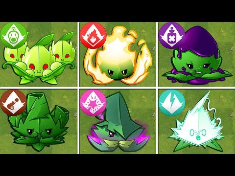 Plants vs Zombies 2 Final Boss - Every Mints Plants Max Level vs PvZ 2 Final Bosses Fight!