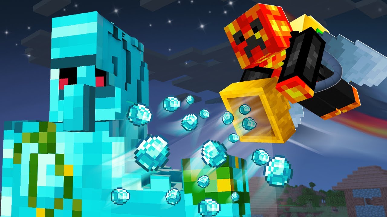 Stealing 1,000,000 Diamonds in Minecraft!