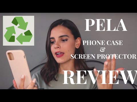 Pela Phone Case & Screen Protector UNBOXING | Compostable Eco-Friendly