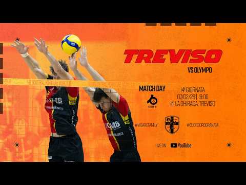 Serie B: Volley Treviso - Oympo