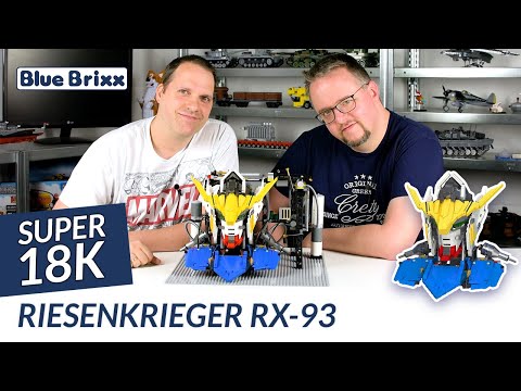 Riesenkrieger RX-93 von Super 18K @ BlueBrixx - mit LED-Beleuchtung!
