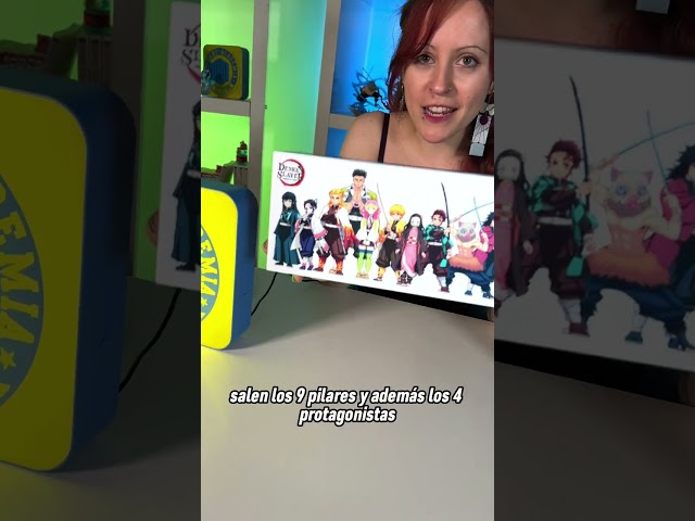 Vídeo relacionado con Grupo Erik Cuadro Demon Slayer Manga - Marco Anime Guardianes de la noche Luz Led, Cuadros Decoracion Dormitorios | Lampara Escritorio: 3 Tonos de Luz y 5 Niveles de Brillo, 20x28cm