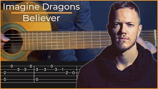 Download lagu Believer - Imagine Dragons (Simple Guitar Tab) mp3
