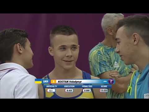 Volodymyr Kostiuk. 2019 EYOF. EF. PH