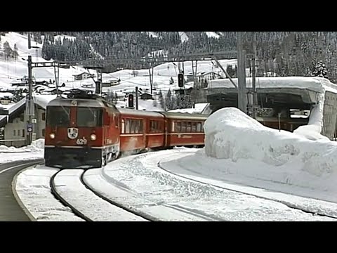 Die RhB Vereinalinie: Von Scoul nach Klosters und Landquart