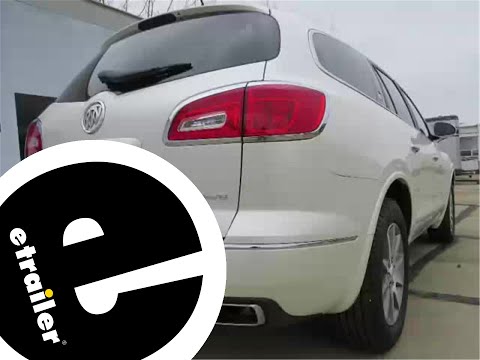 etrailer | How to Install the Curt Trailer Hitch Receiver on a 2015 Buick Enclave